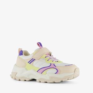 Blue Box meisjes dad sneakers beige/pastel