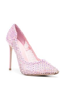 Le Silla Gilda pumps verfraaid met kristallen - Roze