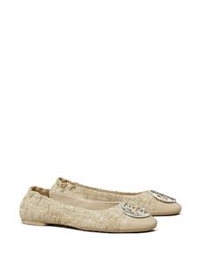 Tory Burch Claire ballerina's - Beige