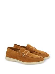Ferragamo Loafers met Gancini-gesp - Beige