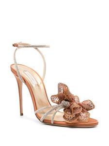Casadei Julia Orchidea 100mm sandals - Bruin