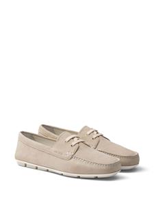 Prada Suède loafers - Beige