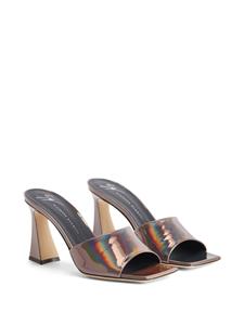 giuseppezanotti Giuseppe Zanotti Solhene leren muiltjes - Grijs