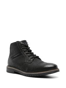 Bugatti Caj leather ankle boots - Zwart