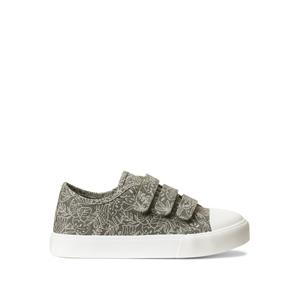 LA REDOUTE COLLECTIONS Sneakers in stof met bladerprint met klittenband
