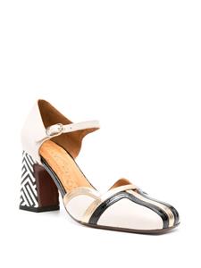 Chie Mihara Olali 95mm leather pumps - Beige