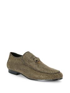 Kurt Geiger London Hugh Eagle loafers verfraaid met stras - Bruin