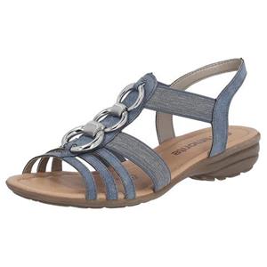 Remonte Sandalen , sleehak, zomerschoen, sandaal met elastische banden