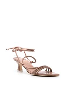 3juin Dafne Syria 50mm leather sandals - Roze