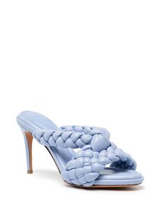 Alexandre Birman Carlotta leren sandalen - Blauw