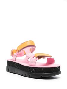 Camper Oruga Up sandalen met plateauzool - Roze