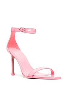 Amina Muaddi Kim sandalen met bandjes - Roze