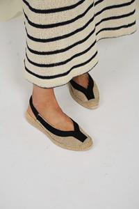 Momoc Damen vegan Sandalen Garachico Black & Beige