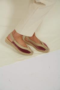 Momoc Damen vegan Sandalen Pedraza Rosa