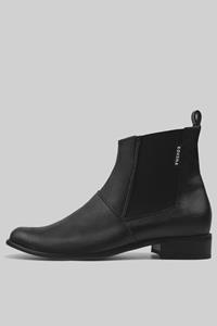 BOHEMA Damen vegan Chelsea Boots Nr. 2 Schwarz