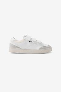 MoEa Herren vegan Turnschuhe Gen3 Klettverschluss Trauben Voll Weiß