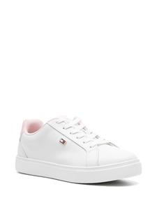 Tommy Hilfiger Flag Court leather sneakers - Wit