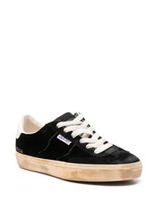 Golden Goose Soul-Star velvet sneakers - Zwart