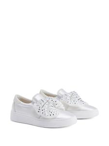 Giuseppe Zanotti GZ94 bow-embellished sneakers - Wit