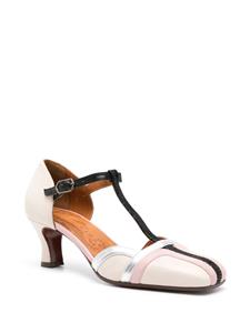 Chie Mihara Volai 60mm panelled pumps - Beige