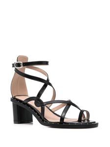 Scarosso Patty sandalen - Zwart