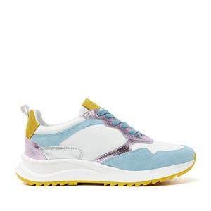 Lazamani Sneakers Dames Valencia Multi Suède