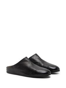 Marsèll Steccoblocco leather mules - Zwart