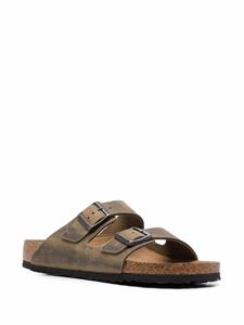 Birkenstock Arizona sandalen met gespsluiting - Groen