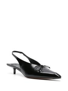 Jacquemus Les Slingbacks Cubisto 40 mm pumps - Zwart