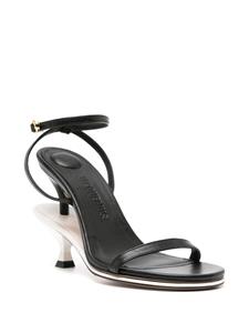 Jacquemus Les Doubles 100 sandalen - Zwart