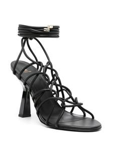 Patrizia Pepe Vetersandalen - Zwart