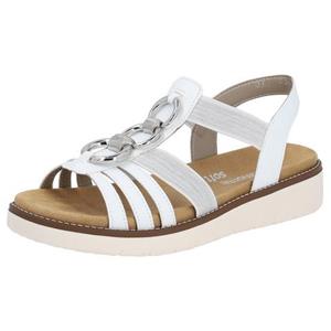 Remonte Sandalen zomerschoen, sandaal, sleehak, met praktische elastieken