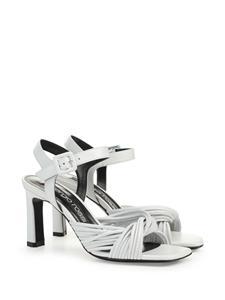 Sergio Rossi Sr Akida leren sandalen - Wit