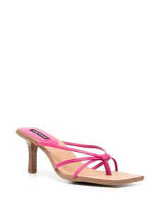 Senso Maria 80mm leren sandalen - Roze