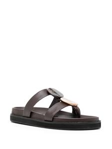 Senso Nyx leren sandalen - Bruin