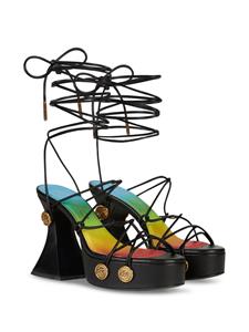 ETRO Sandalen met bandjes en plateauzool - Zwart