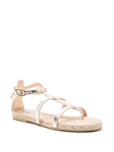 Castañer x Ancient Greek leren espadrilles - Goud