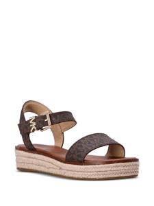 Michael Michael Kors Richie leather espadrilles - Bruin