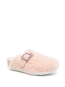 Le Silla Rita slippers verfraaid met gesp - Roze