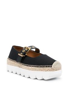 Marni Mary Jane canvas espadrilles - Zwart