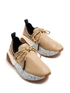 Stella McCartney Eclypse sneakers van imitatieleer - Beige