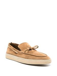 Officine Creative Herbie 003 suède loafers - Bruin