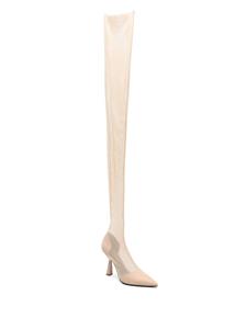 Patrizia Pepe Overknee laarzen - Beige