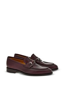 Ferragamo Gancio loafers met plakkaat - Rood