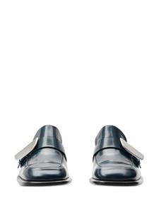 Burberry Shield leren loafers - Blauw