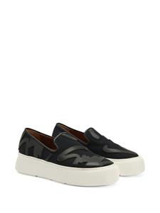 Giuseppe Zanotti GZ Mike Sign loafers - Zwart