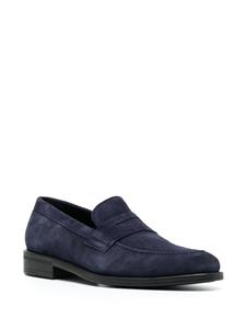 Paul Smith Remi suede penny loafers - Blauw