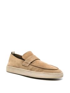 Officine Creative Herbie 001 suède loafers - Beige
