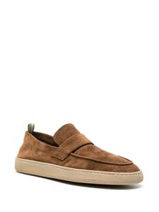 Officine Creative Herbie 001 suède loafers - Bruin