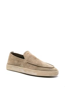 Officine Creative Herbie 006 suède loafers - Beige